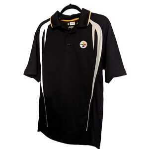 Steelers knit shirt men's size med preowned